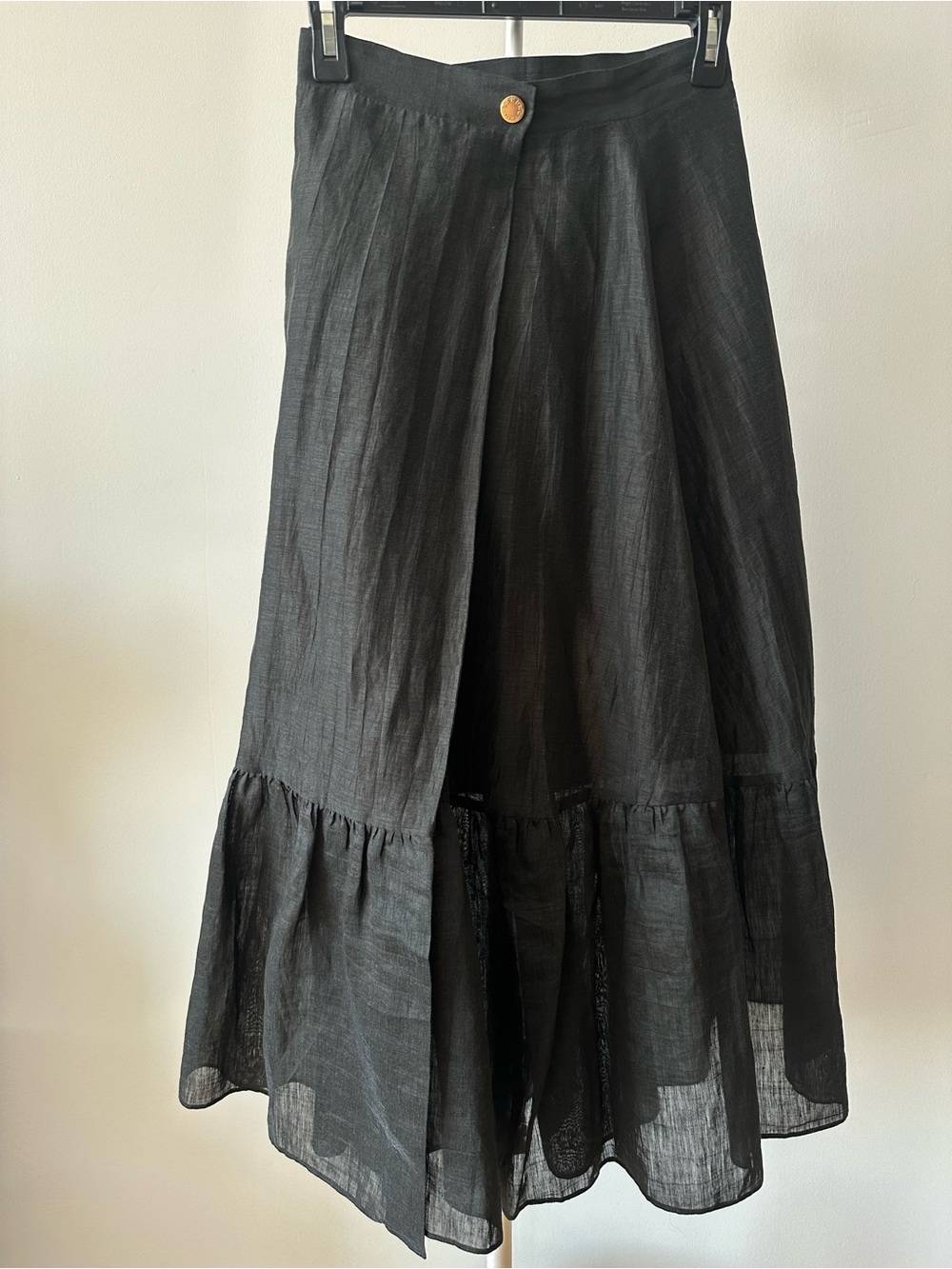Sandro Wrapover Ruffle Skirt - Picture 14 of 16